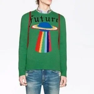Gucci alien sweater deals